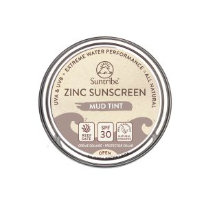 Cremă protecție solară rezistentă cu oxid de zinc SPF 30 Bej SUNTRIBE